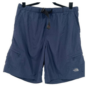 The North Face‎ Blue Belted Relaxed Fit Cargo Shorts Size Large